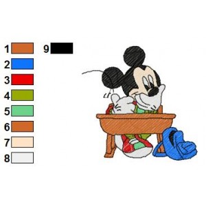 Mickey And Pals Embroidery 7